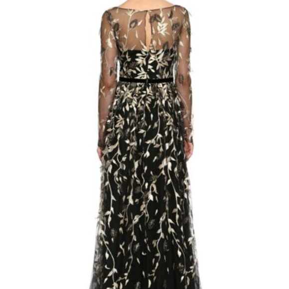 New Sheer Overlay Gown - Wedding / Ball / Formal - Picture 3 of 9